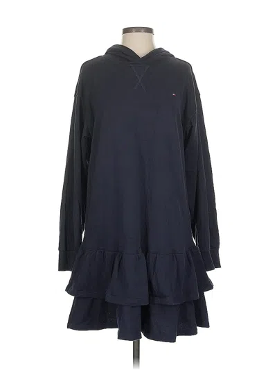 Pre-owned Tommy Hilfiger Casual Dress In Blue
