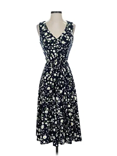 Pre-owned Tommy Hilfiger Casual Dress In Blue