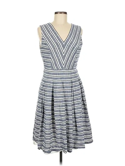 Pre-owned Tommy Hilfiger Casual Dress In Blue