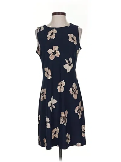 Pre-owned Tommy Hilfiger Casual Dress In Blue