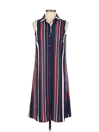 Pre-owned Tommy Hilfiger Casual Dress In Blue