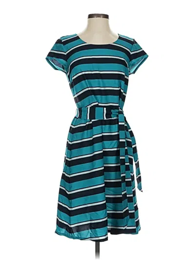 Pre-owned Tommy Hilfiger Casual Dress In Blue