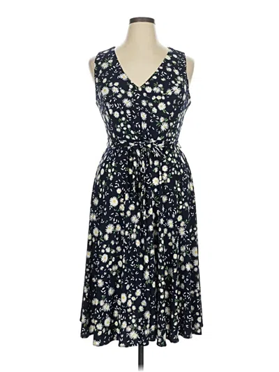 Pre-owned Tommy Hilfiger Casual Dress In Blue