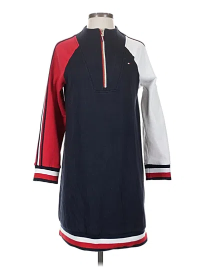 Pre-owned Tommy Hilfiger Casual Dress In Blue