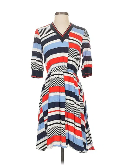 Pre-owned Tommy Hilfiger Casual Dress In Blue