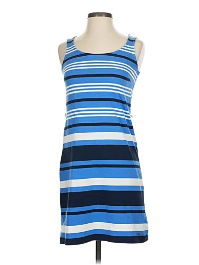 Pre-owned Tommy Hilfiger Casual Dress In Blue