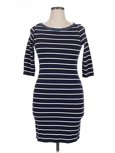 Pre-owned Tommy Hilfiger Casual Dress In Blue