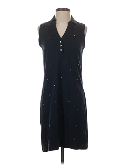 Pre-owned Tommy Hilfiger Casual Dress In Blue