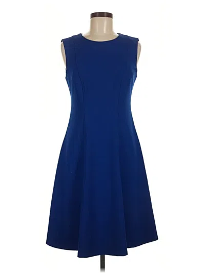 Pre-owned Tommy Hilfiger Casual Dress In Blue