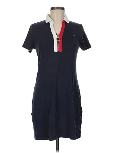 Pre-owned Tommy Hilfiger Casual Dress In Blue