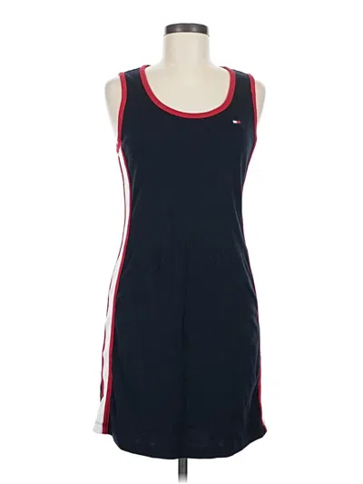 Pre-owned Tommy Hilfiger Casual Dress In Blue