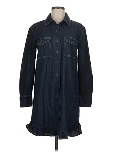 Pre-owned Tommy Hilfiger Casual Dress In Blue