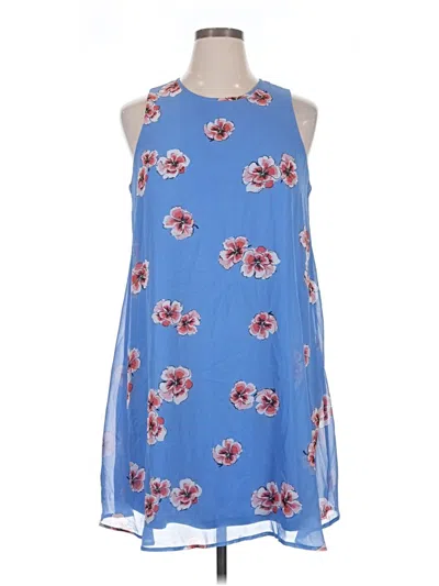 Pre-owned Tommy Hilfiger Casual Dress In Blue