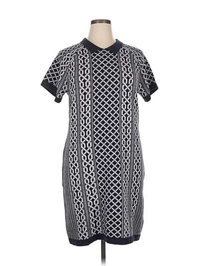 Pre-owned Tommy Hilfiger Casual Dress In Gray