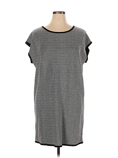 Pre-owned Tommy Hilfiger Casual Dress In Gray