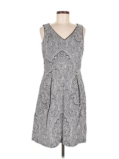 Pre-owned Tommy Hilfiger Casual Dress In Gray