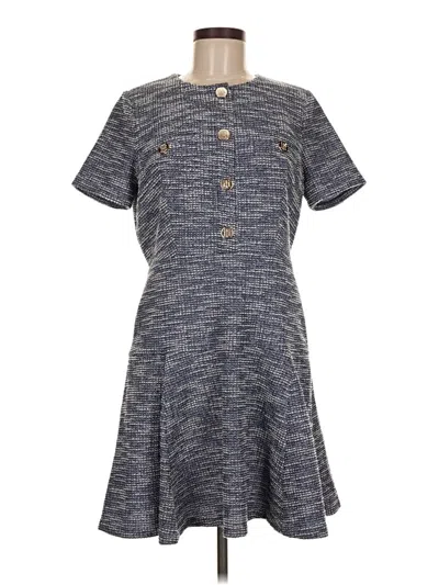 Pre-owned Tommy Hilfiger Casual Dress In Gray