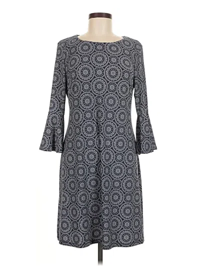 Pre-owned Tommy Hilfiger Casual Dress In Gray