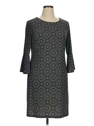 Pre-owned Tommy Hilfiger Casual Dress In Gray