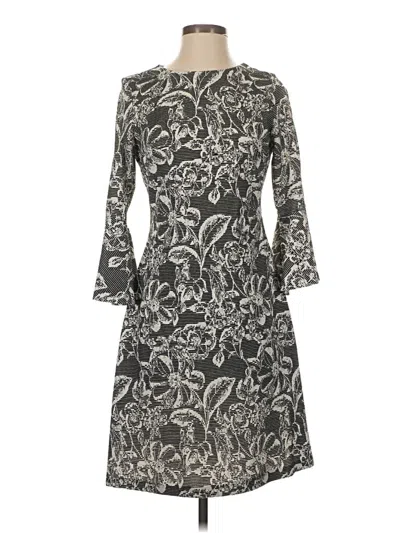Pre-owned Tommy Hilfiger Casual Dress In Gray