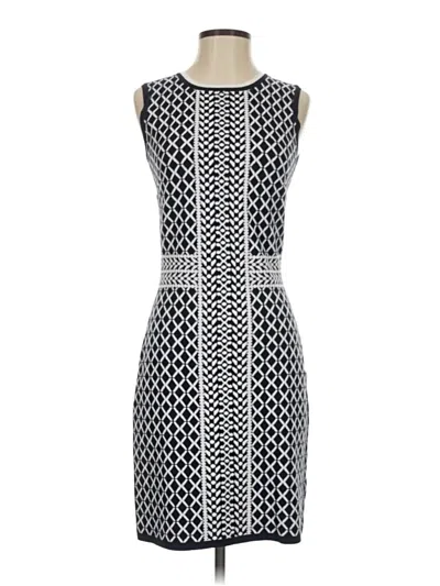 Pre-owned Tommy Hilfiger Casual Dress In Gray