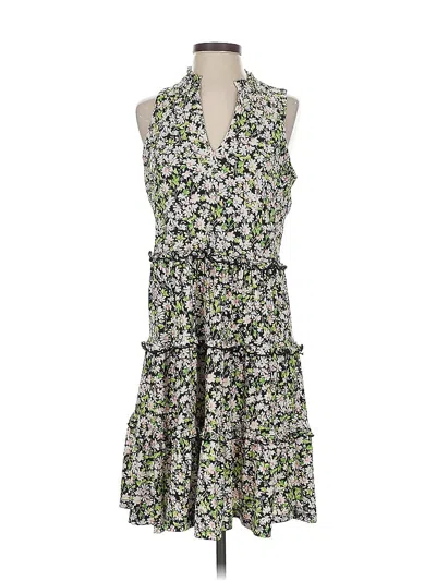 Pre-owned Tommy Hilfiger Casual Dress In Green