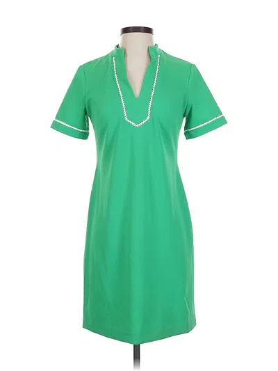 Pre-owned Tommy Hilfiger Casual Dress In Green