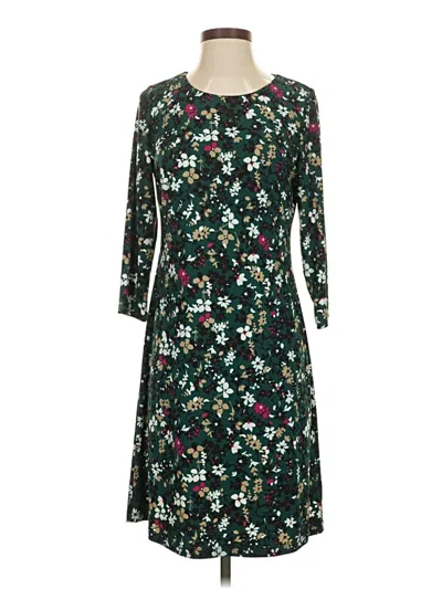 Pre-owned Tommy Hilfiger Casual Dress In Green