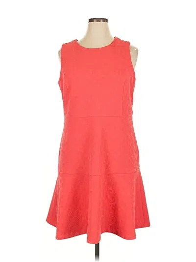 Pre-owned Tommy Hilfiger Casual Dress In Orange