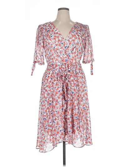 Pre-owned Tommy Hilfiger Casual Dress In Pink