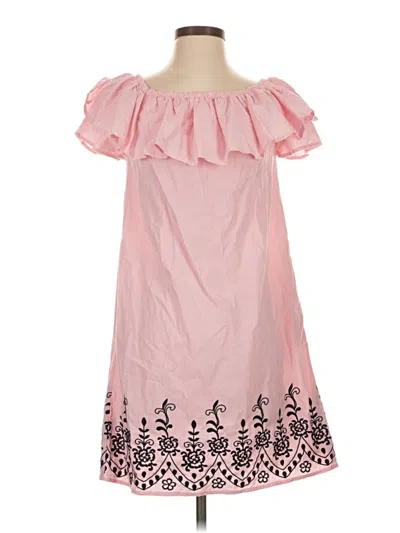 Pre-owned Tommy Hilfiger Casual Dress In Pink