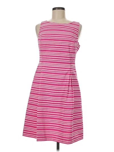 Pre-owned Tommy Hilfiger Casual Dress In Pink