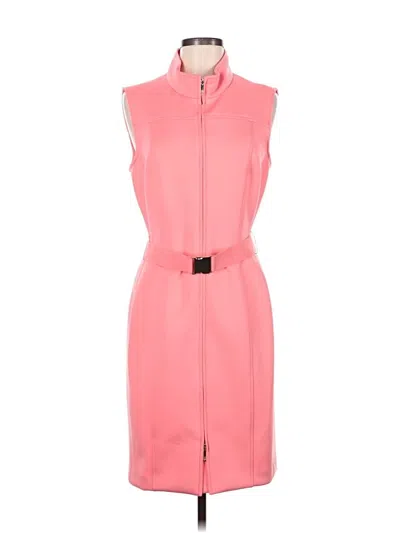 Pre-owned Tommy Hilfiger Casual Dress In Pink