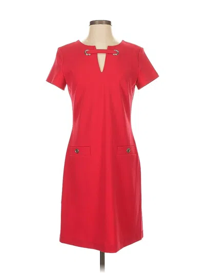 Pre-owned Tommy Hilfiger Casual Dress In Red