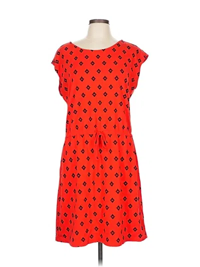 Pre-owned Tommy Hilfiger Casual Dress In Red