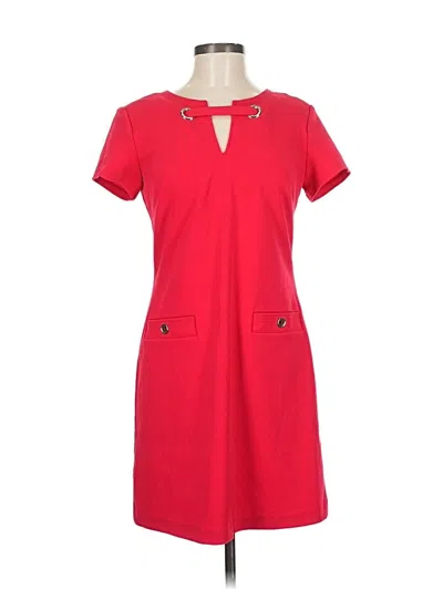 Pre-owned Tommy Hilfiger Casual Dress In Red