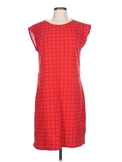 Pre-owned Tommy Hilfiger Casual Dress In Red