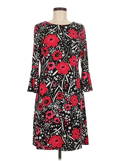 Pre-owned Tommy Hilfiger Casual Dress In Red