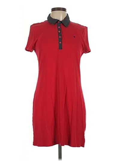 Pre-owned Tommy Hilfiger Casual Dress In Red