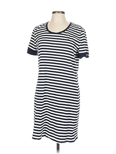 Pre-owned Tommy Hilfiger Casual Dress In White