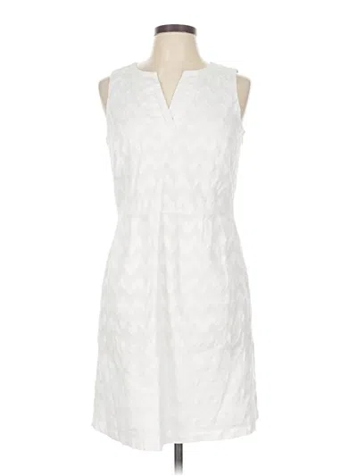Pre-owned Tommy Hilfiger Casual Dress In White