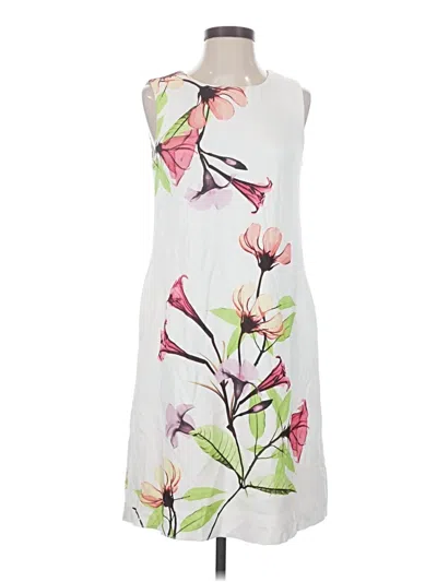 Pre-owned Tommy Hilfiger Casual Dress In White
