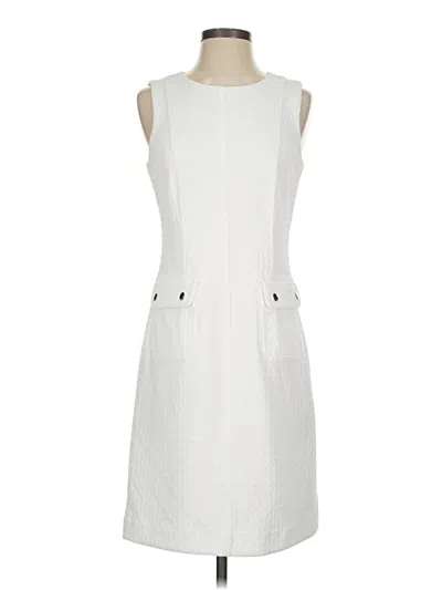 Pre-owned Tommy Hilfiger Casual Dress In White
