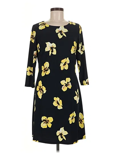 Pre-owned Tommy Hilfiger Casual Dress In Yellow