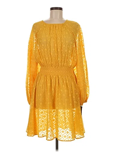 Tommy Hilfiger Cocktail Dress In Yellow