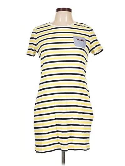 Pre-owned Tommy Hilfiger Casual Dress In Yellow
