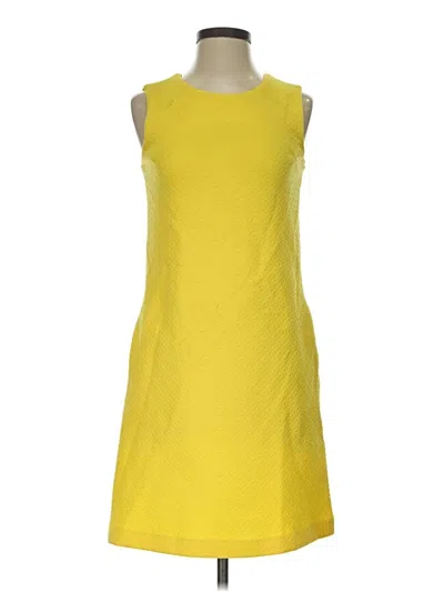 Pre-owned Tommy Hilfiger Casual Dress In Yellow