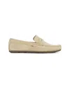 Tommy Hilfiger Casual Hilfiger Mens Suede Driving Shoes Uk8 Eu42 In Neutral