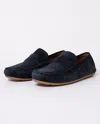 Tommy Hilfiger Casual Hilfiger Suede Mens Driving Shoes In Blue