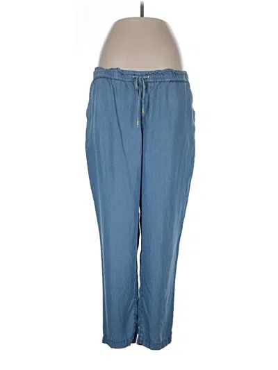 Pre-owned Tommy Hilfiger Casual Pants In Blue